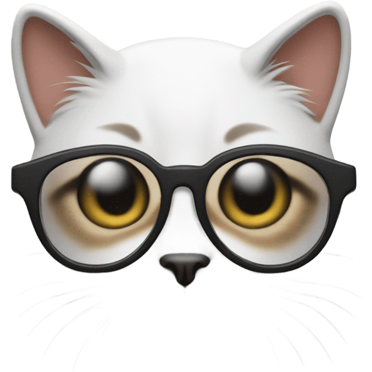 cat with glasses emoji