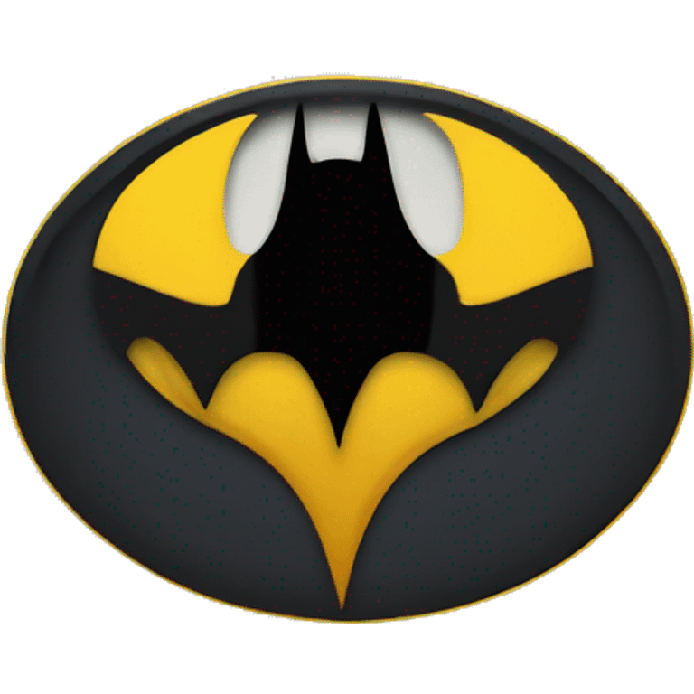 Batman logo emoji