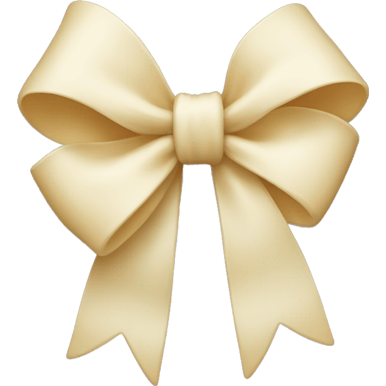 Vanilla bow  emoji