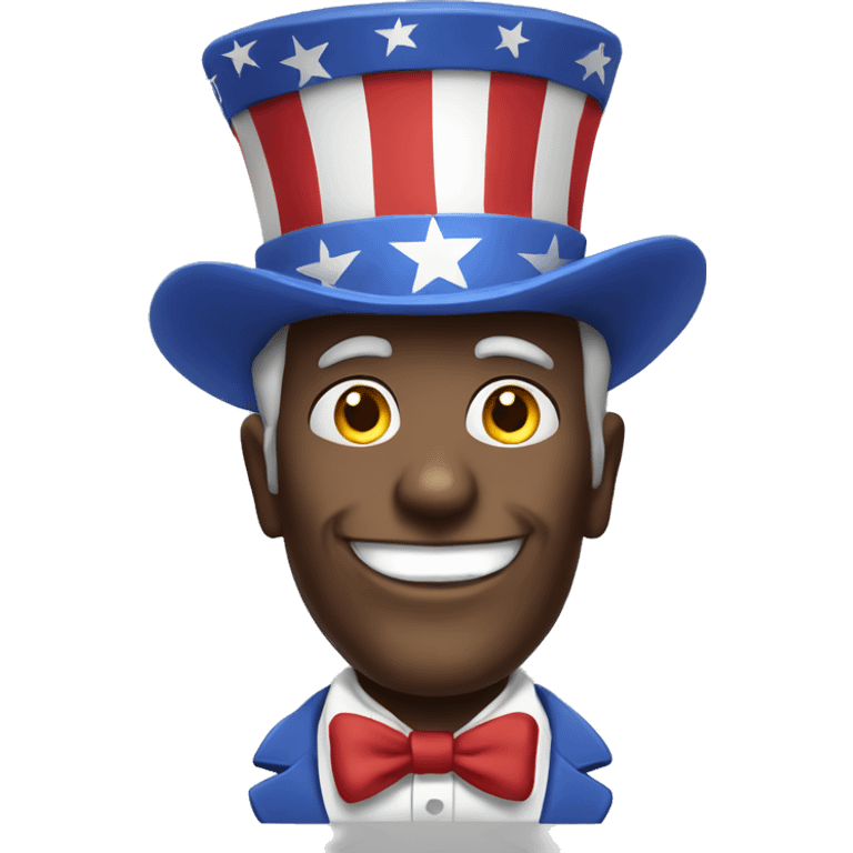 Uncle Sam with his hat outstretched emoji