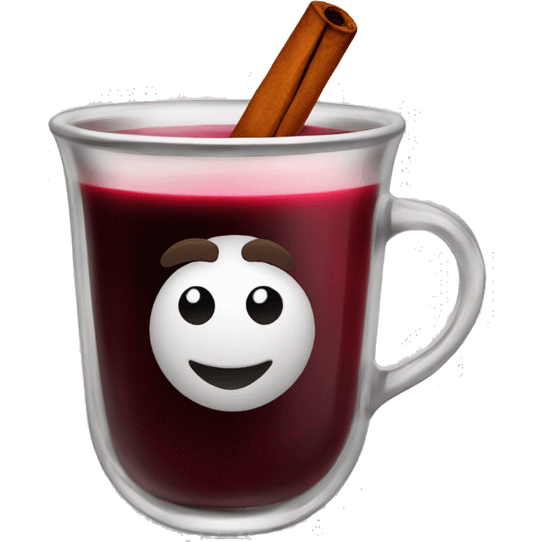 christmas Mulled wine in cup emoji