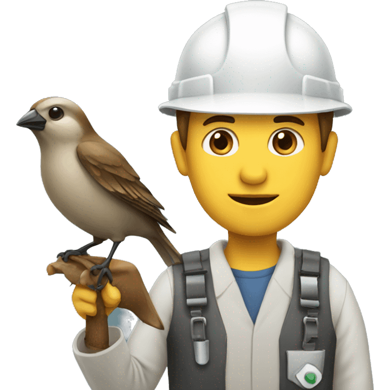 Engineer with SPARROW  emoji