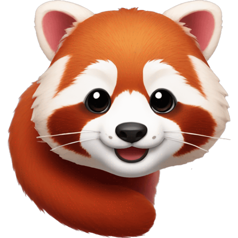 Red panda for tiktok emoji