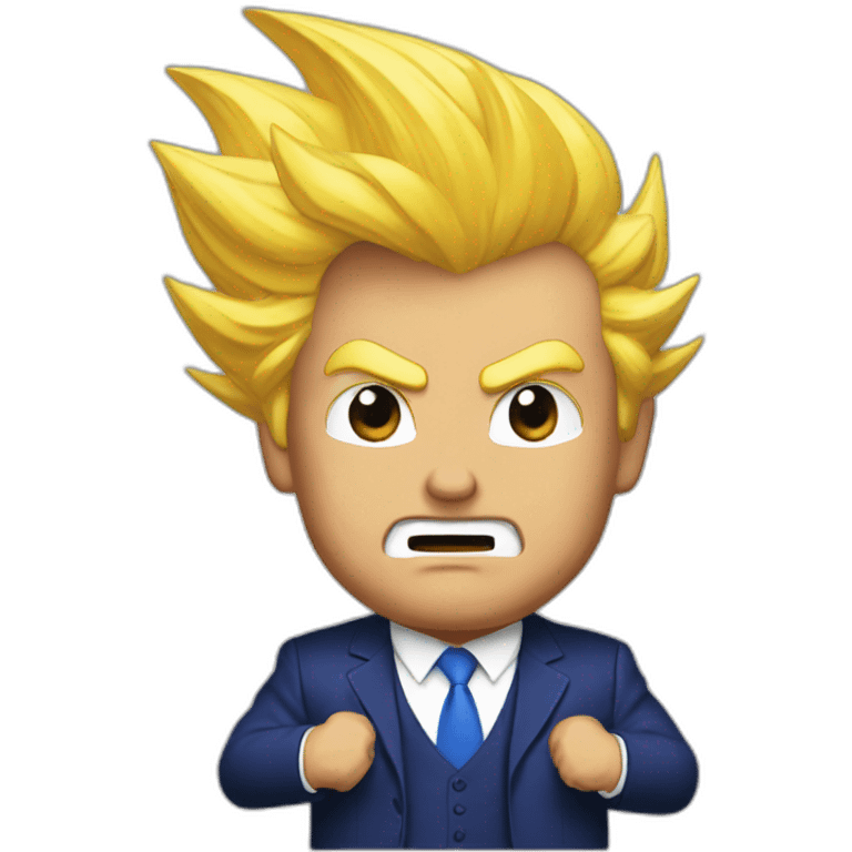 Donald Trump [super saiyan] emoji