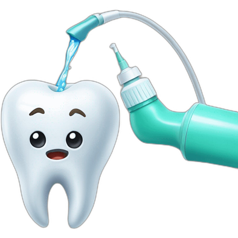 dental irrigator kills emoji