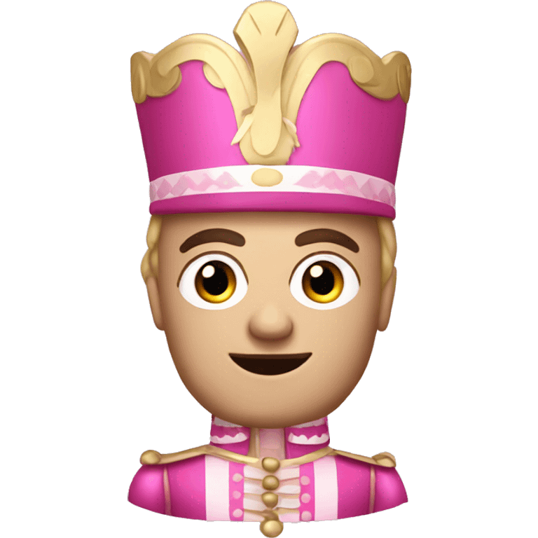 Pink nutcracker  emoji