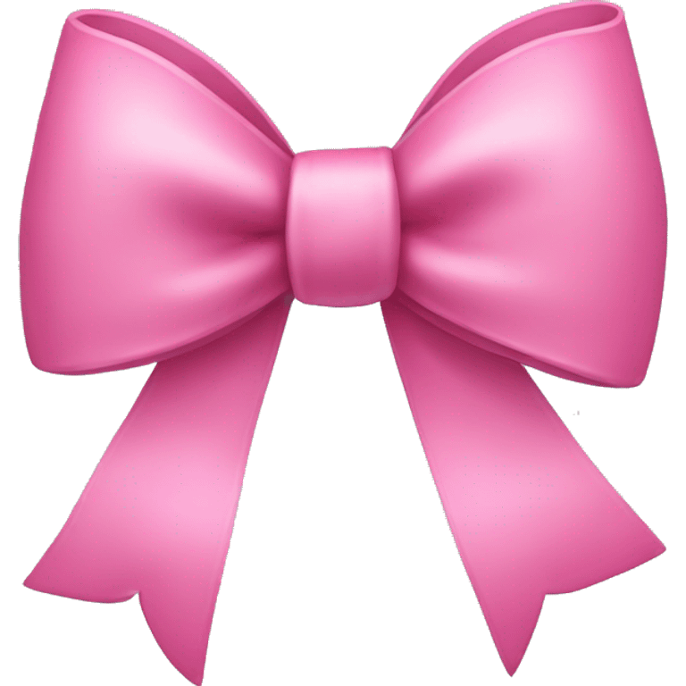 Pink bow emoji