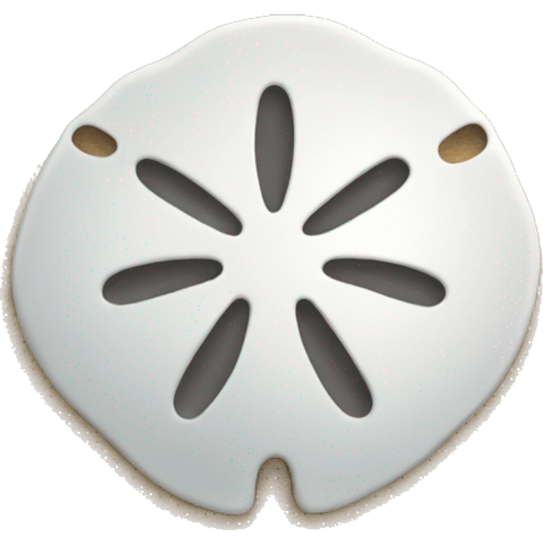 Sand dollar emoji