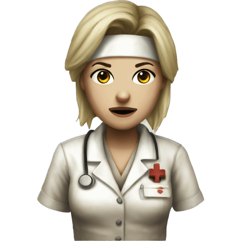 silent hill nurse emoji