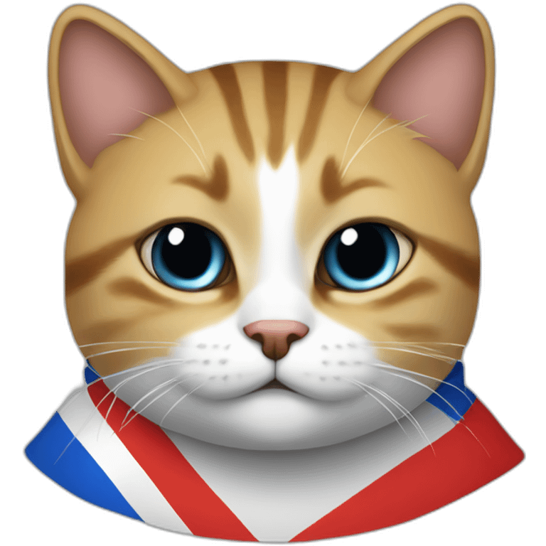 Czechia, Czech flag, cat, hoodie, emoji