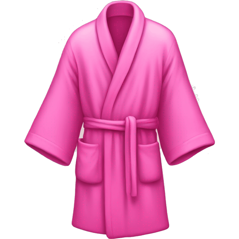 Pink robe emoji