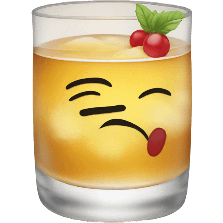 Whiskey Sour  emoji