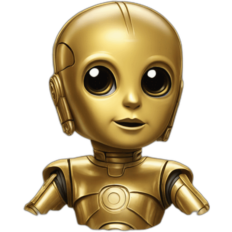 C3PO as baby emoji