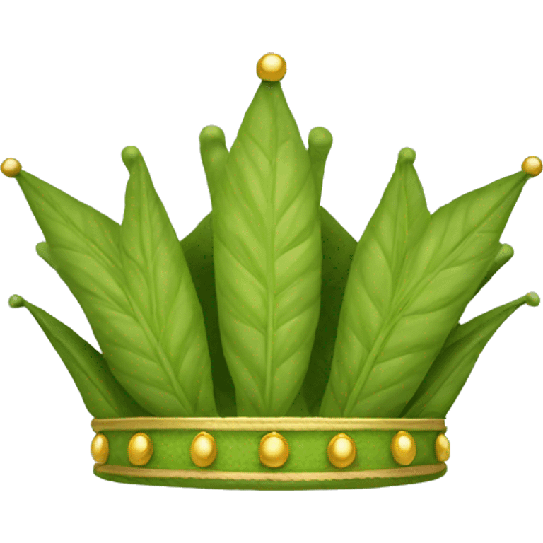 Hemp Queen crown emoji