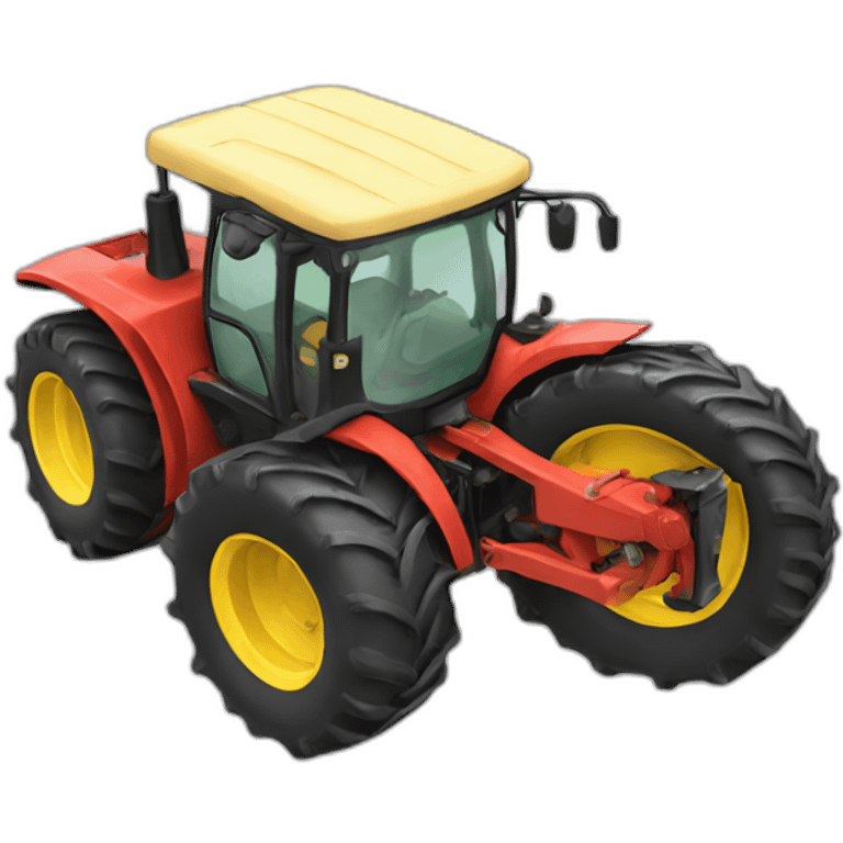 tracteur emoji