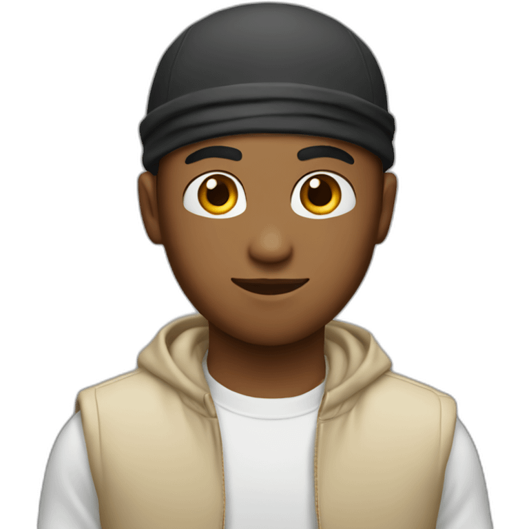 handsomeboy with durag emoji