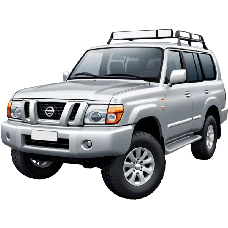 Nissan Patrol y62 - Nissan (Model Year: 2022) (Iconic colour: Silver) emoji