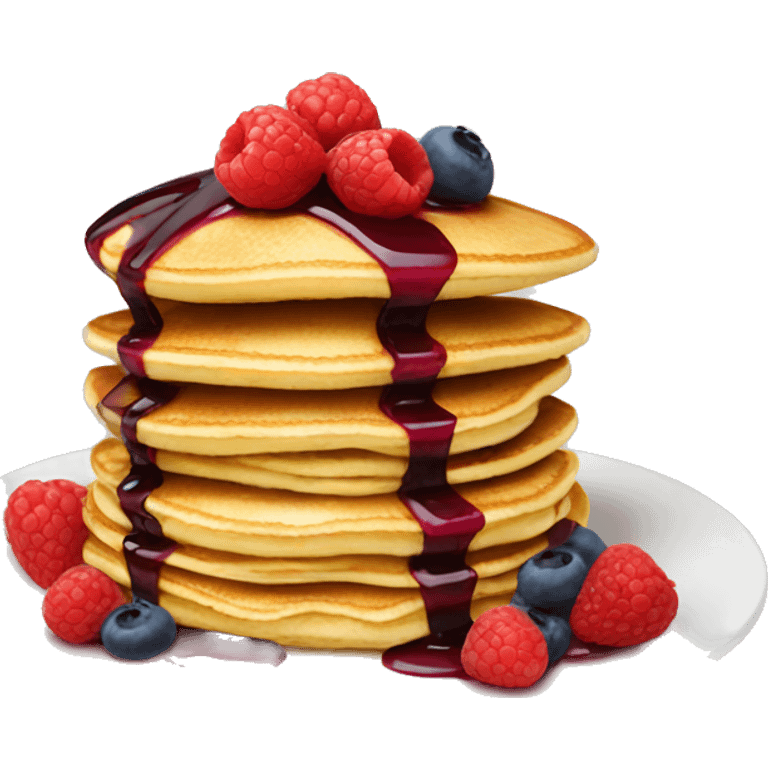 pancakes berry emoji