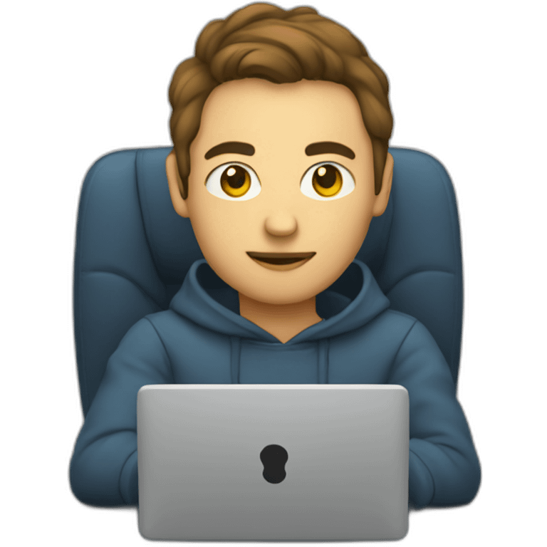 coder on computer emoji