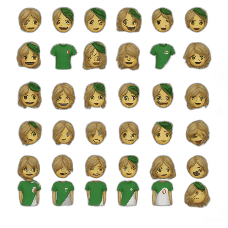 Algeria T-shirt emoji