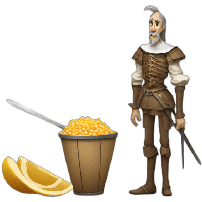 Starving Don quijote emoji