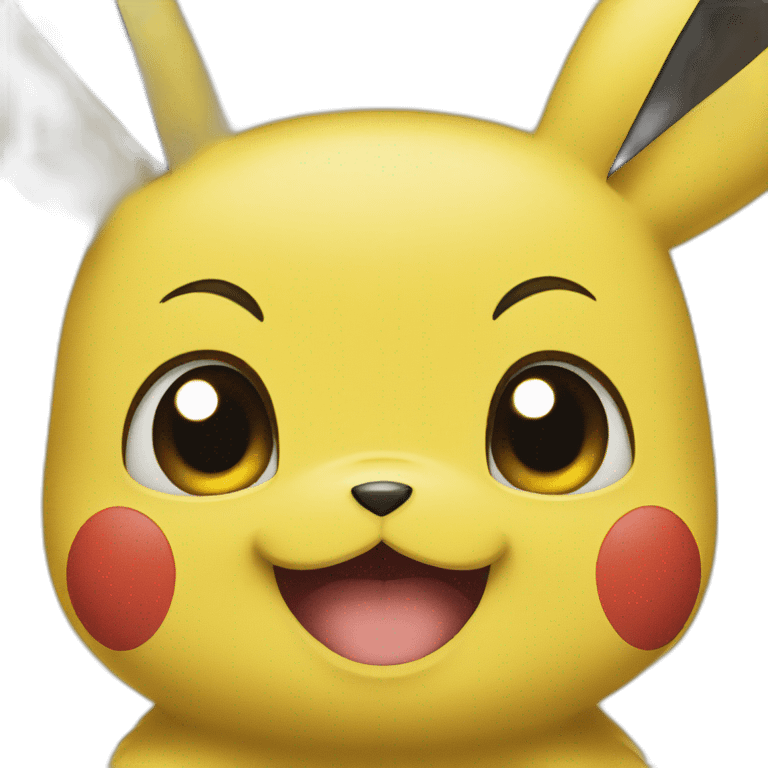 Pikachu  face emoji