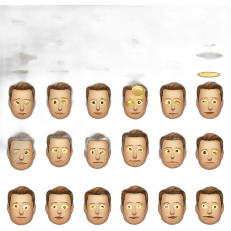 elon musk con anteojos de sol emoji