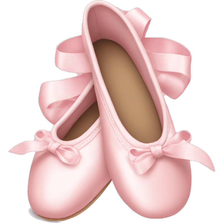 pastel pink ballet shoes emoji