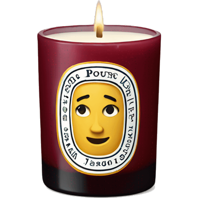 Diptique candle emoji