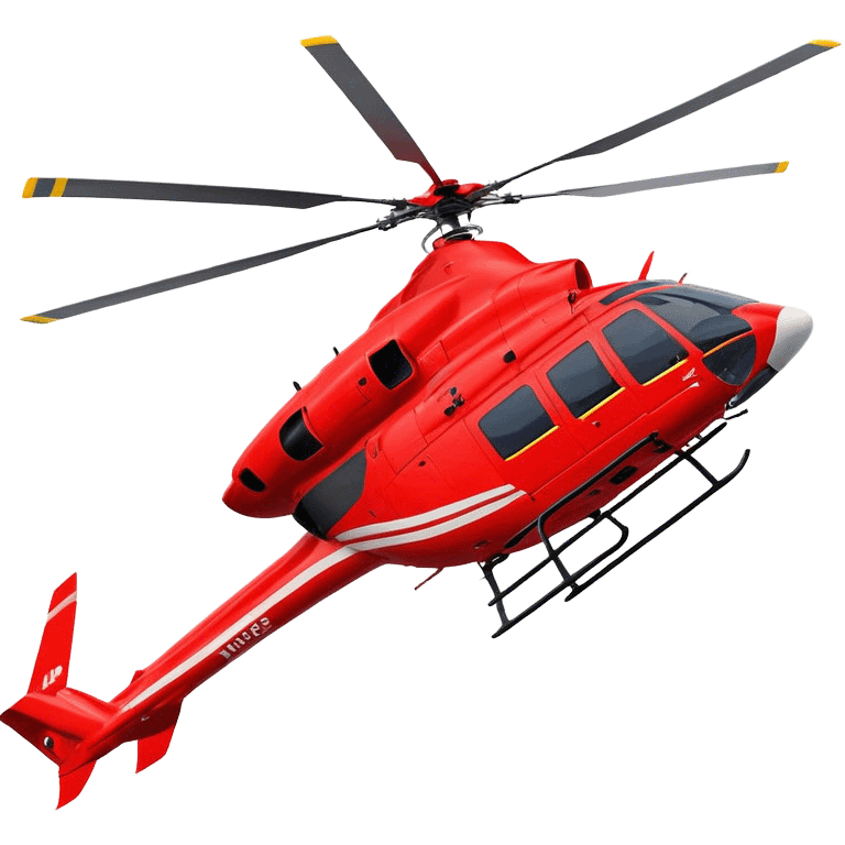 Rescue Helicopter - Airbus H145 (Model Year: 2021) (Iconic colour: Red with white) emoji