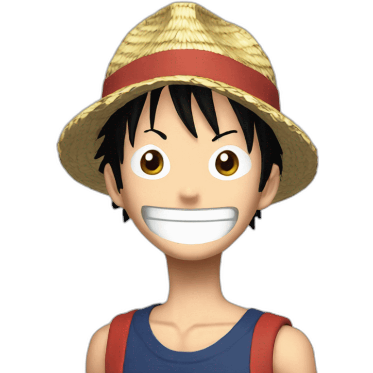 Luffy fera five emoji