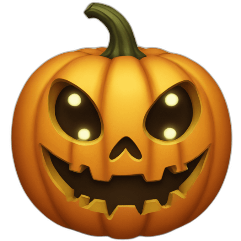 spooky pumpkin emoji