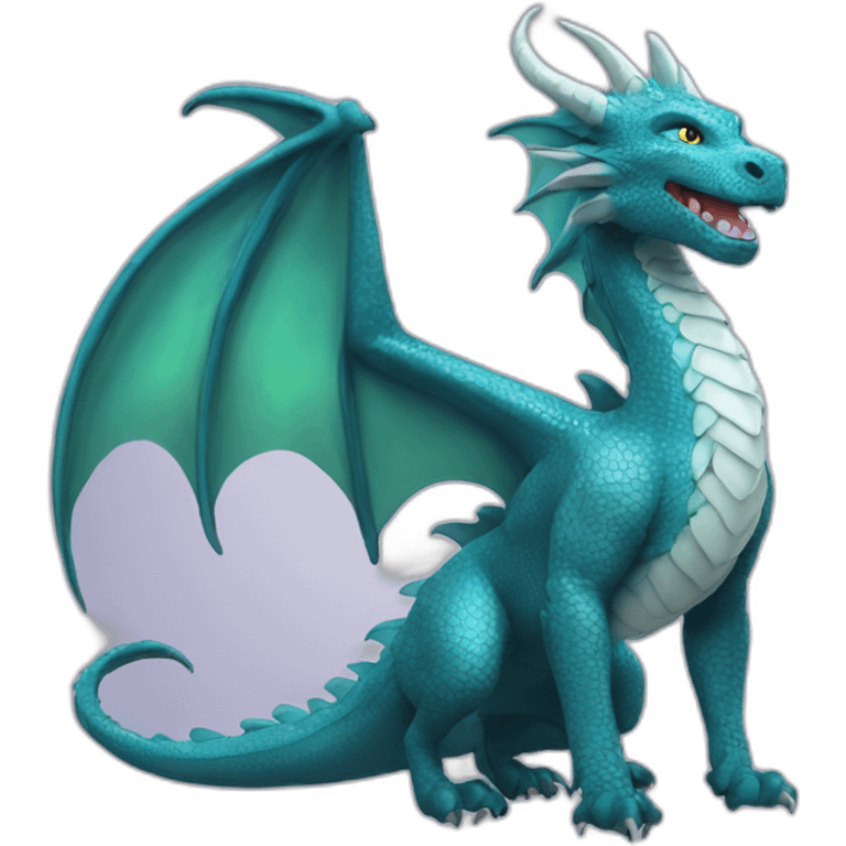 Dragon-licorne emoji