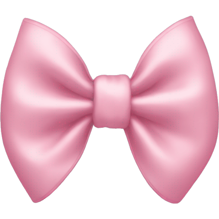 Light pink bow emoji