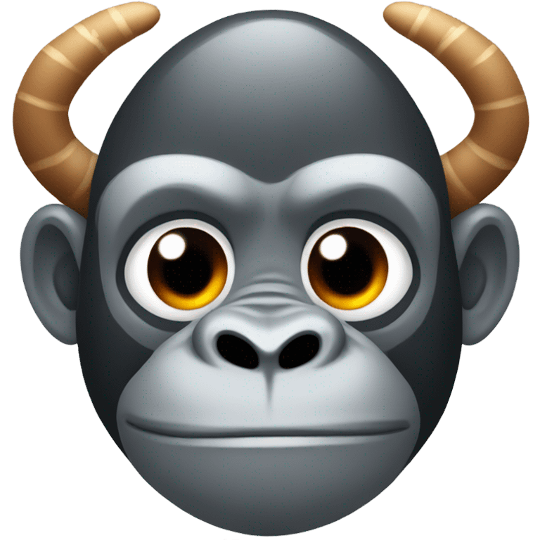 gorilla reindeer  emoji