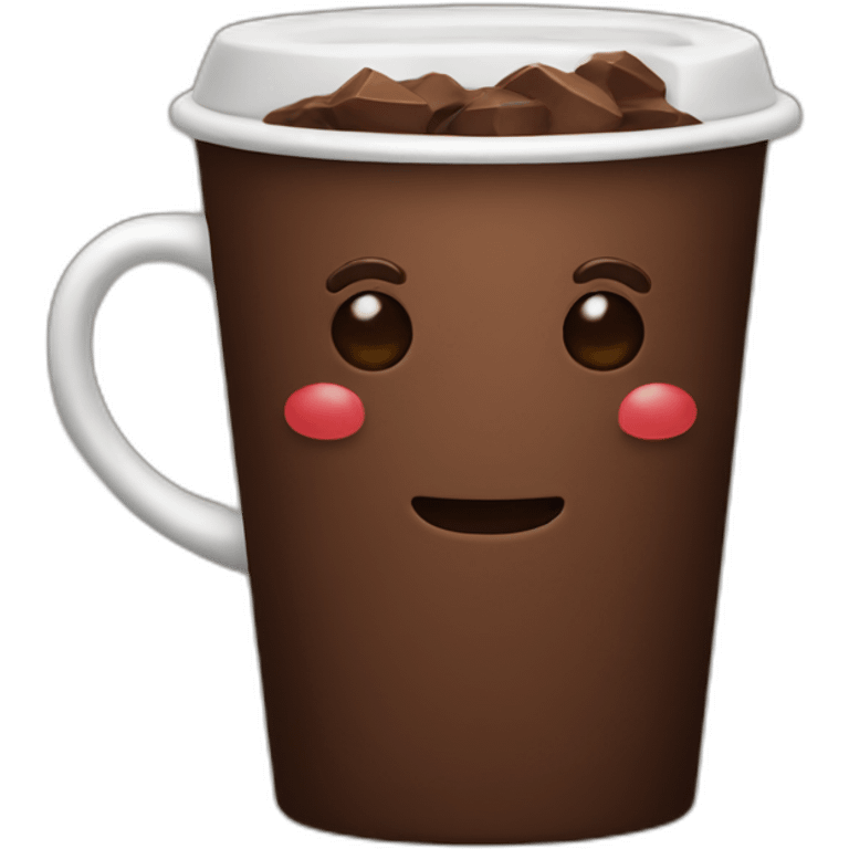 coffee-chocolate emoji