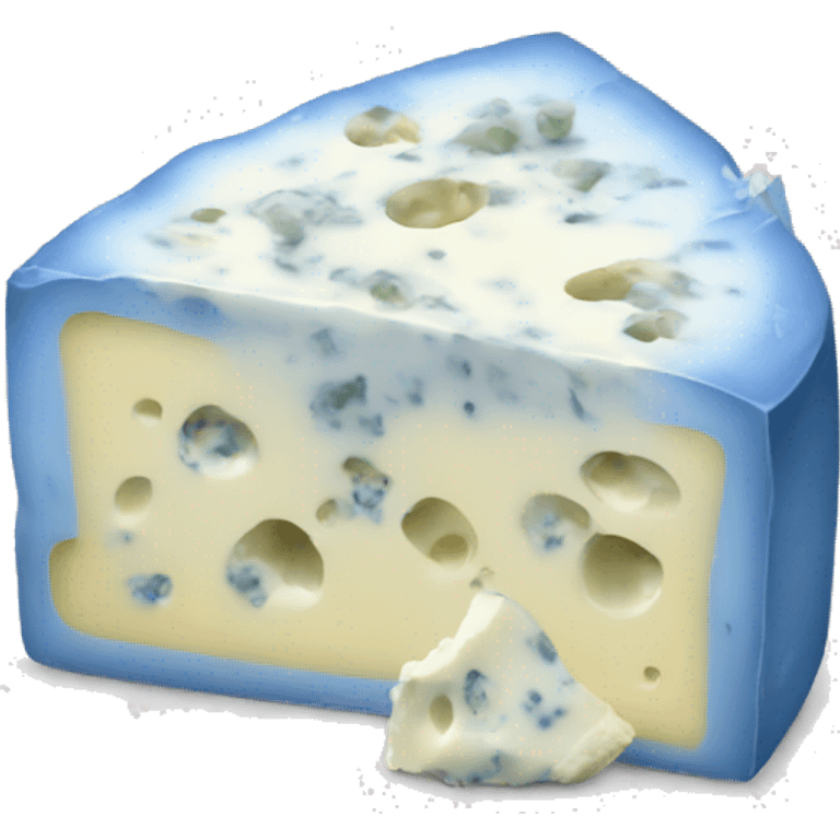 Blue cheese emoji