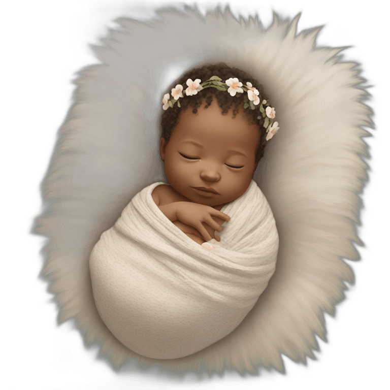 Newborn boho emoji