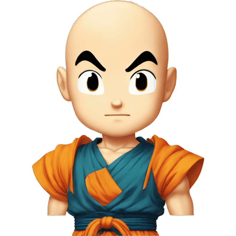 Dragon ball krillin emoji