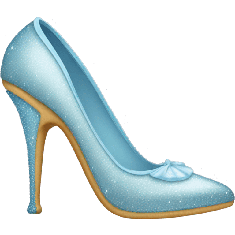 cinderella shoe emoji