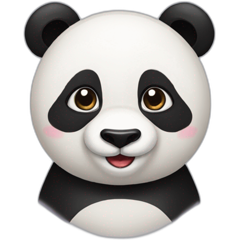 loving panda emoji