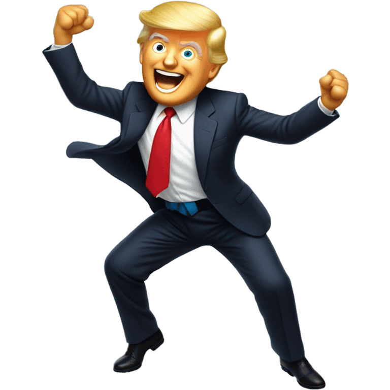 Trump dancing emoji