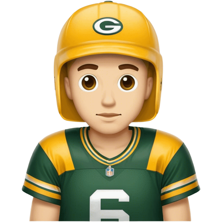 Chill guy Packers fan emoji