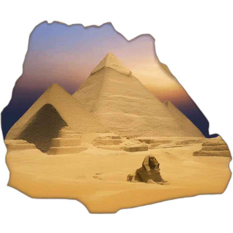 Egypt on the maop emoji