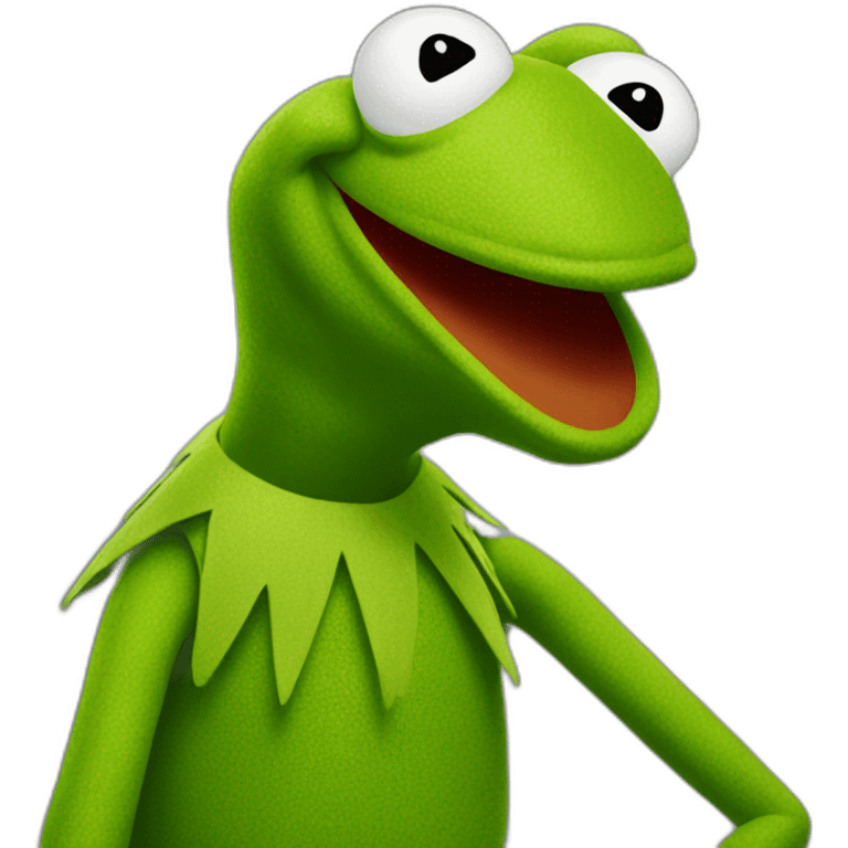 Kermit the frog emoji