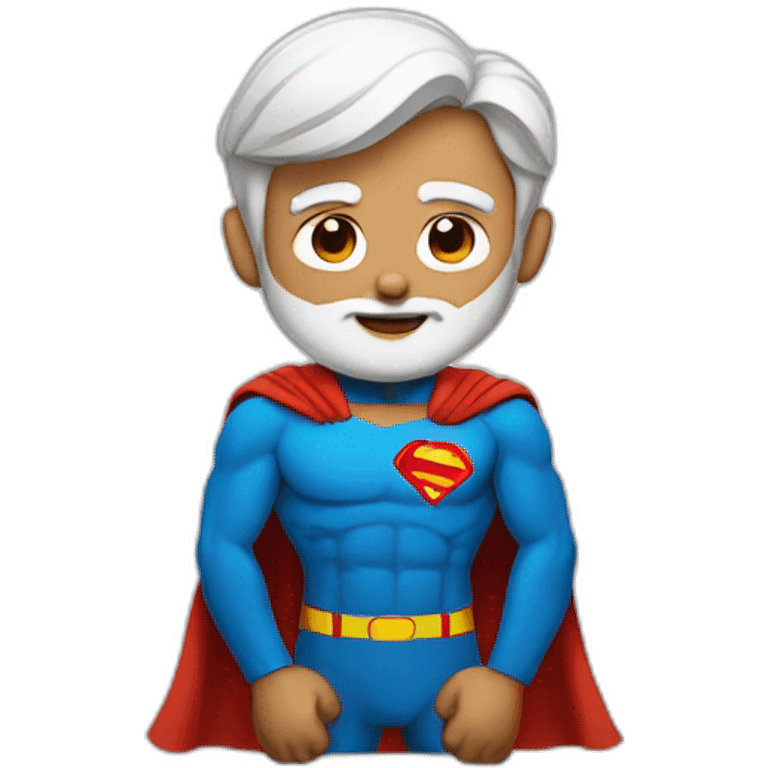 Modi super man emoji