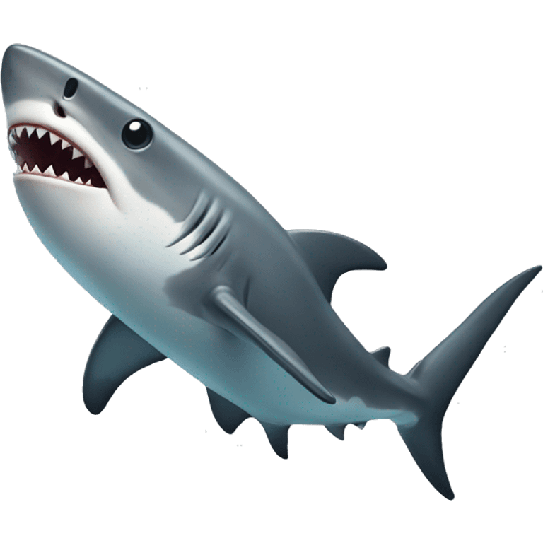 Shark with a third leg emoji