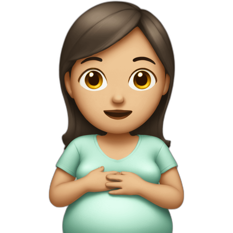 pregnant women emoji