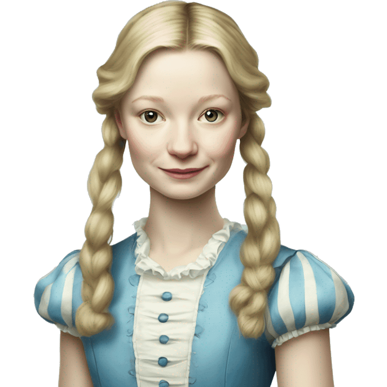 mia wasikowska as alice in wonderland emoji