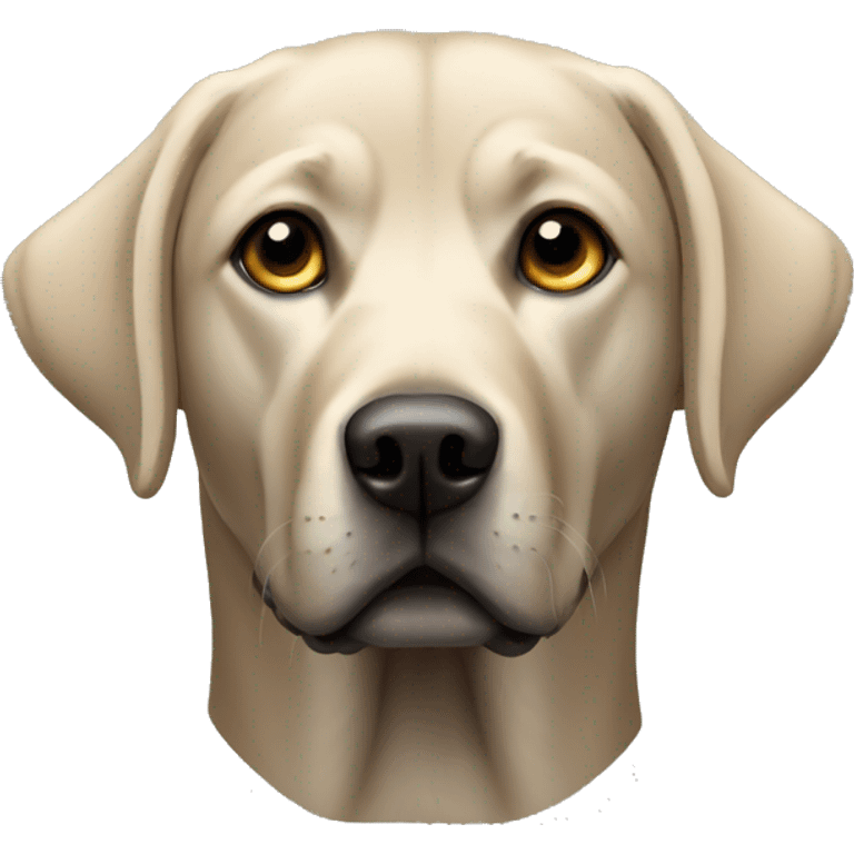 Labrador noir emoji